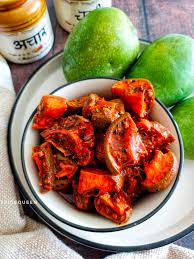 Punjabi Mustard Mango Achar | Authentic Punjabi Style Mango Pickle | Tangy & Spicy Traditional Taste